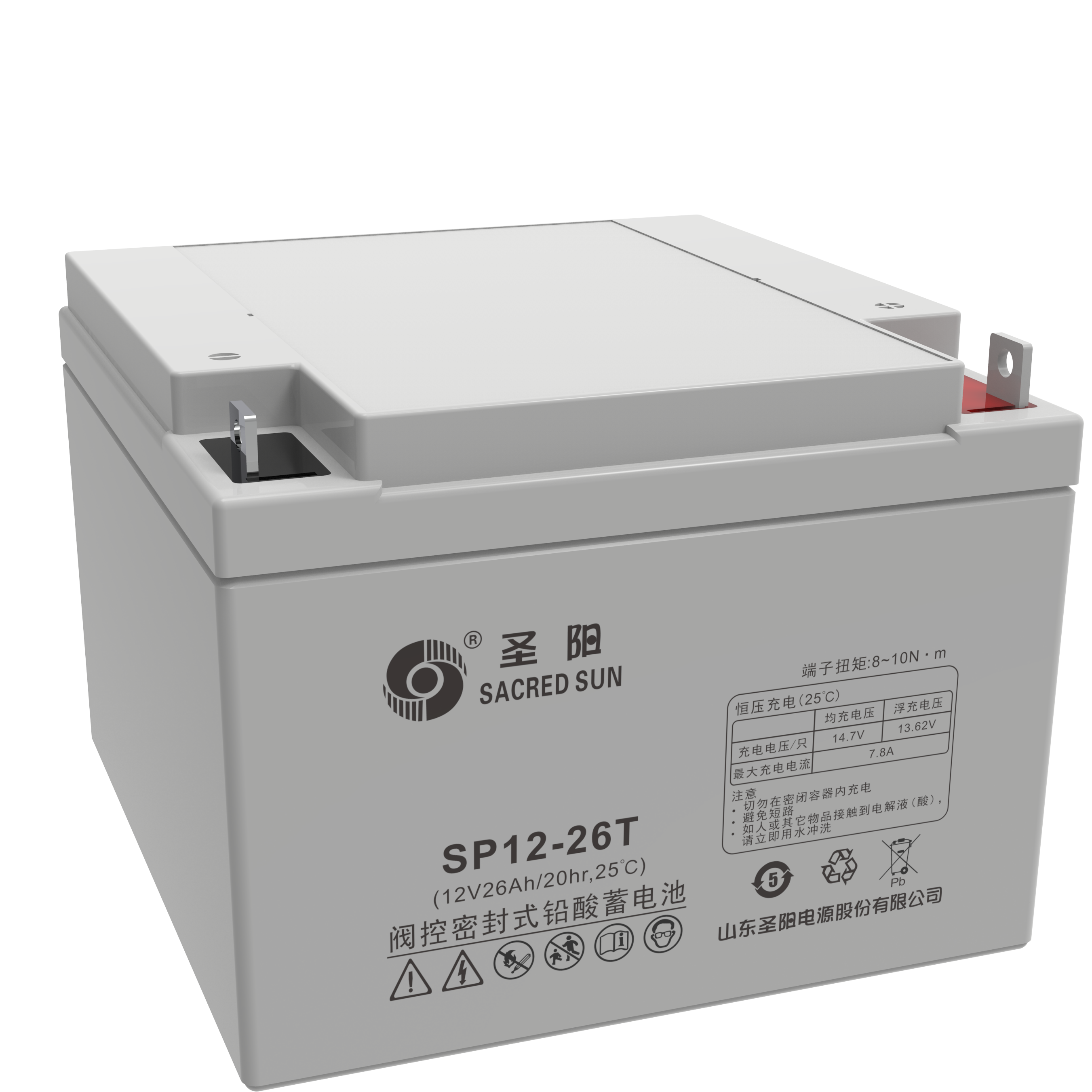 圣阳 蓄电池 SP12-26T高清大图