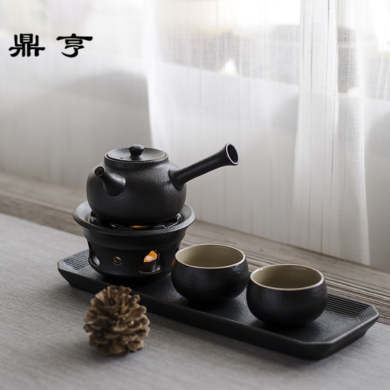 鼎亨清一丨日式陶瓷枯山水和风酒器 家用清酒酒具套装 黄酒温酒煮