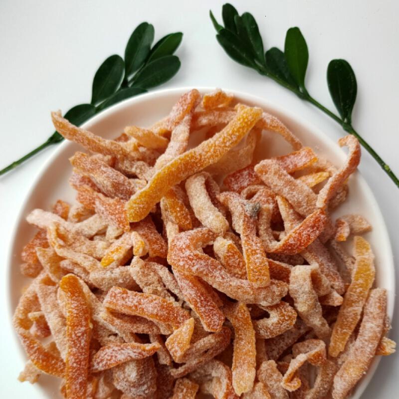 盐津陈皮丝500g九制陈皮条酸甜适中甘老陈皮蜜饯