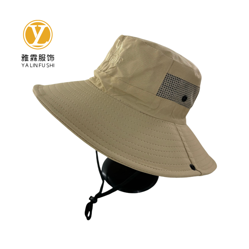 雅霖服 速干透气网格渔夫帽子YLF-042103 顶高清大图