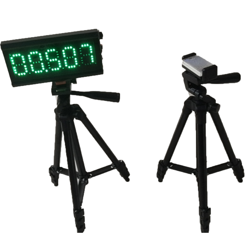 LJYZN322y红外激光计时器自动感应田径多跑道发令跑简易版短跑高清大图