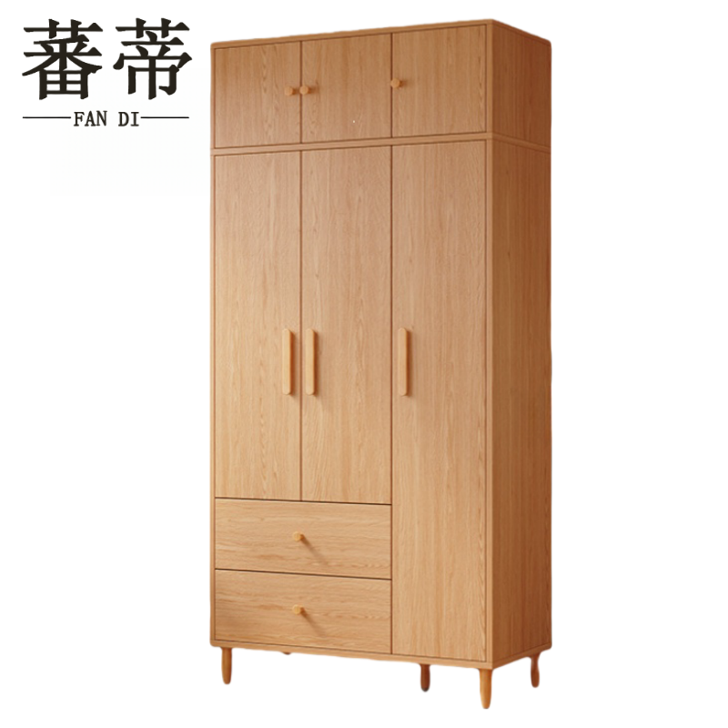 蕃蒂衣柜原木色高清大图