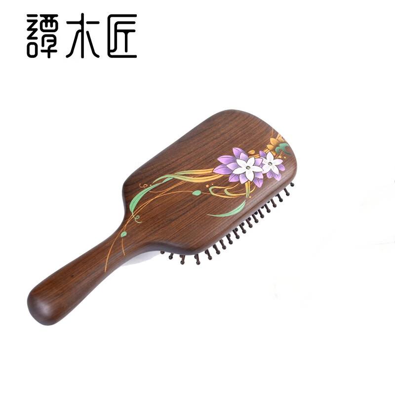 譚木匠 气垫气囊按摩梳风吟居家日用馈赠亲友实木护发柔软舒适