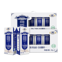 [日期新鲜]欧亚高品全脂纯牛奶250g*12盒礼盒装娟姗奶牛