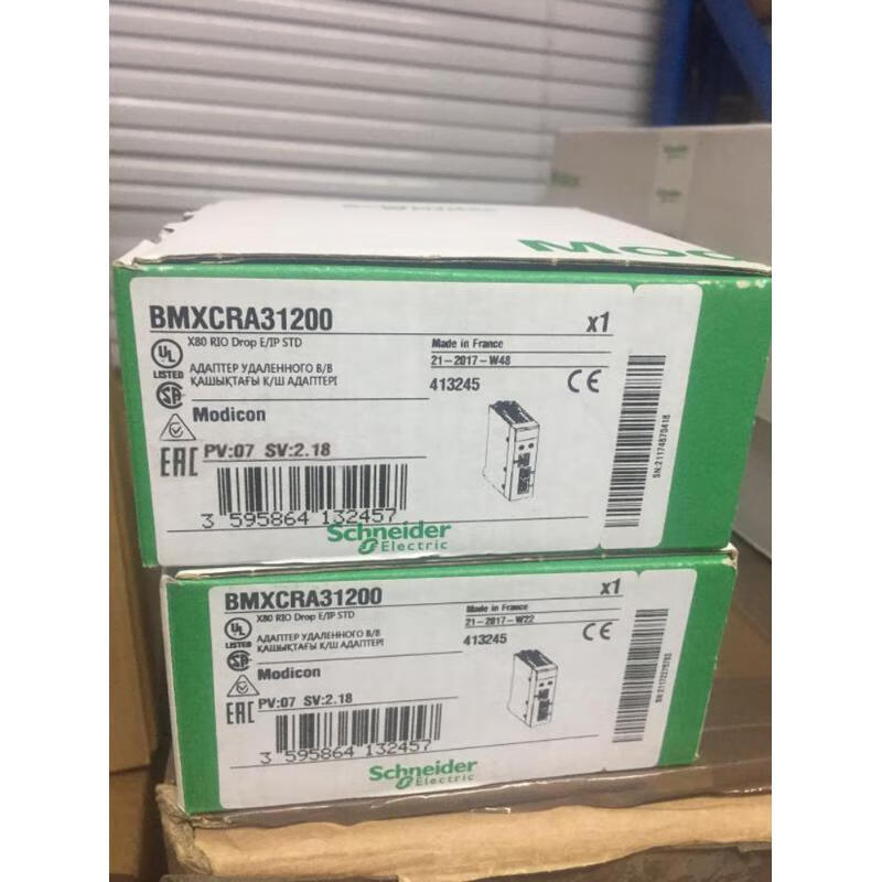 3M 施耐德以太网模块 BMXCRA31200 以型号为准[一个装]货期3-5天高清大图