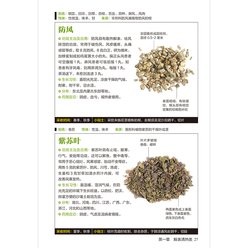 正版新书]中草药图鉴吴剑坤 主编 凤凰含章出品9787553757520高清大图