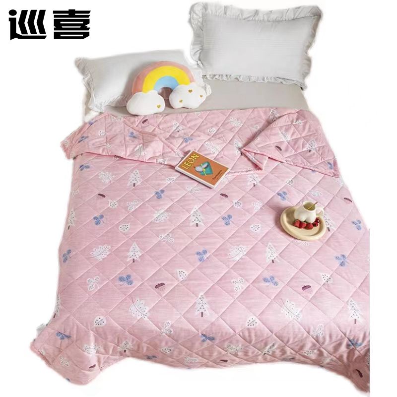 巡喜 单人夏凉被 150X200cm (条)高清大图