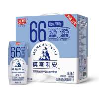 光明莫斯利安低脂肪减蔗糖原味酸奶200g*12盒