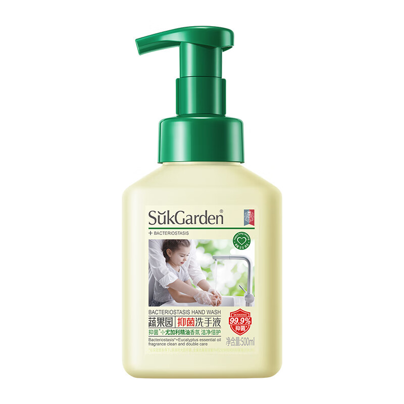 蔬果园SGY0766 抑菌洗手液500ml