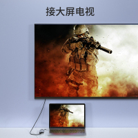 飞利浦type-c拓展坞电脑转换器 转接头笔记本扩展macbook pro苹果配件air投影仪SWR1606A