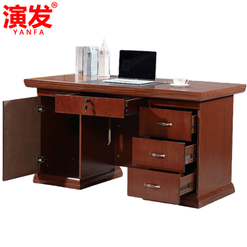演发 办公桌1.4m 张高清大图