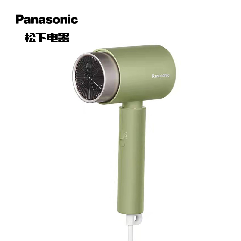 松下(Panasonic)电吹风机EH-WNE5H绿色大功率高速大风力速干便携送学生宿舍家用负离子护发送礼物电吹风