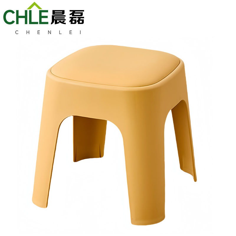 晨磊 软包塑料凳 黄色 个高清大图