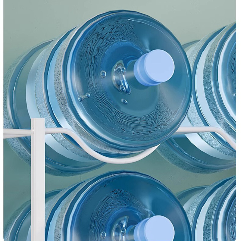 鑫金虎水桶置物架双排二层4位 660*350*510mm高清大图