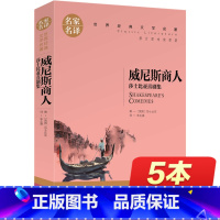 [正版]威尼斯商人 名家名译世界经典文学名著青少年版 小学四五六七八年级上初中生课外阅读书籍全套 7-9-12-15岁