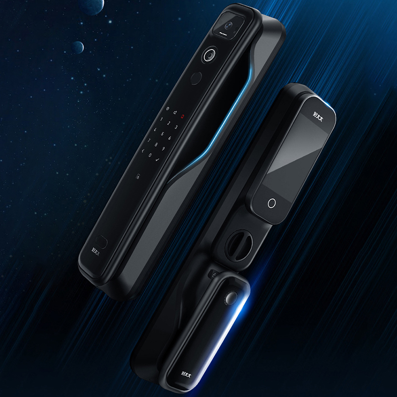 好太太(hotata)v86pros智能门锁家用防盗电子密码锁全自动可视猫眼