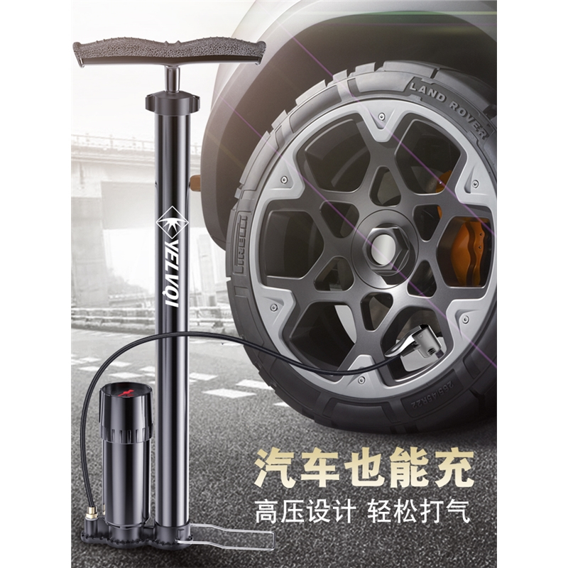 打气筒王太医自行车高压便携小型家用电动摩托电瓶车汽车篮球管子充气