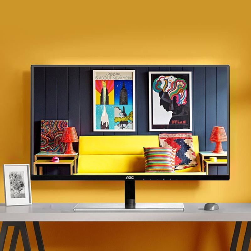 AOC I2779VH 27英寸AH-IPS广视角窄边框爱眼不闪屏电脑显示器(HDMI)