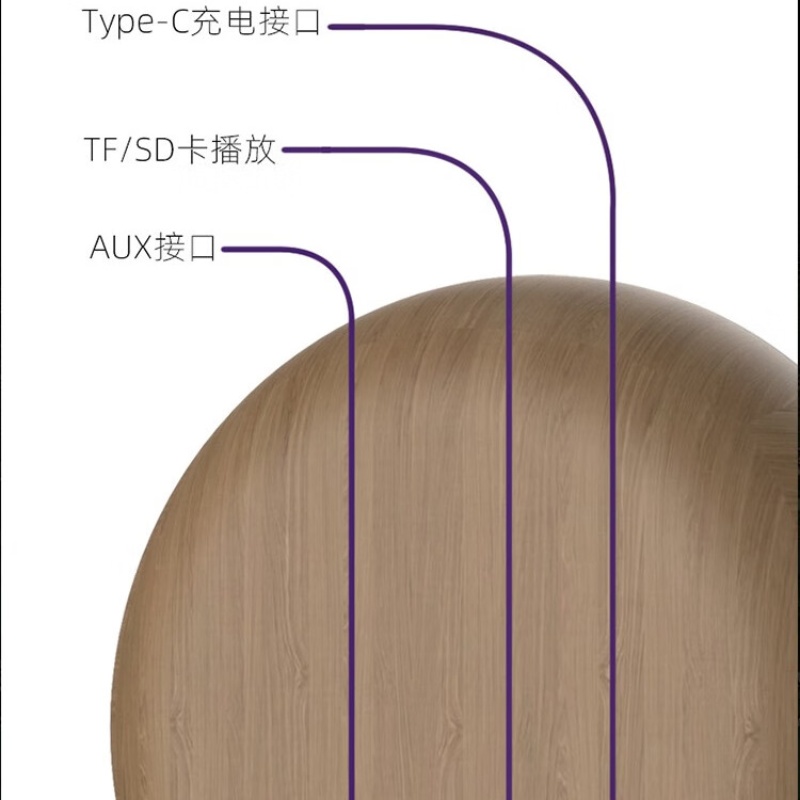 德国巴赫DW06 小夜灯蓝牙音箱高清大图