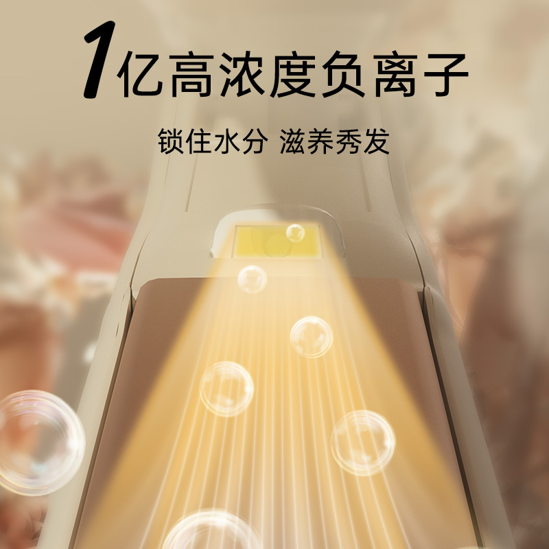 雷瓦夹板直板夹负离子卷发棒 直发夹板卷直两用 男女刘海内扣拉直防烫发夹板升级款RB-8160
