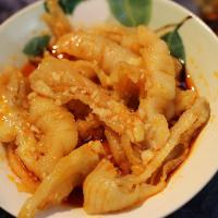 遇上鲜卤制品柠檬酸辣无骨鸡爪即食罐装脱骨网红零食小吃泡椒麻辣蒜香袋装凤爪脱骨凤爪(泡椒味)