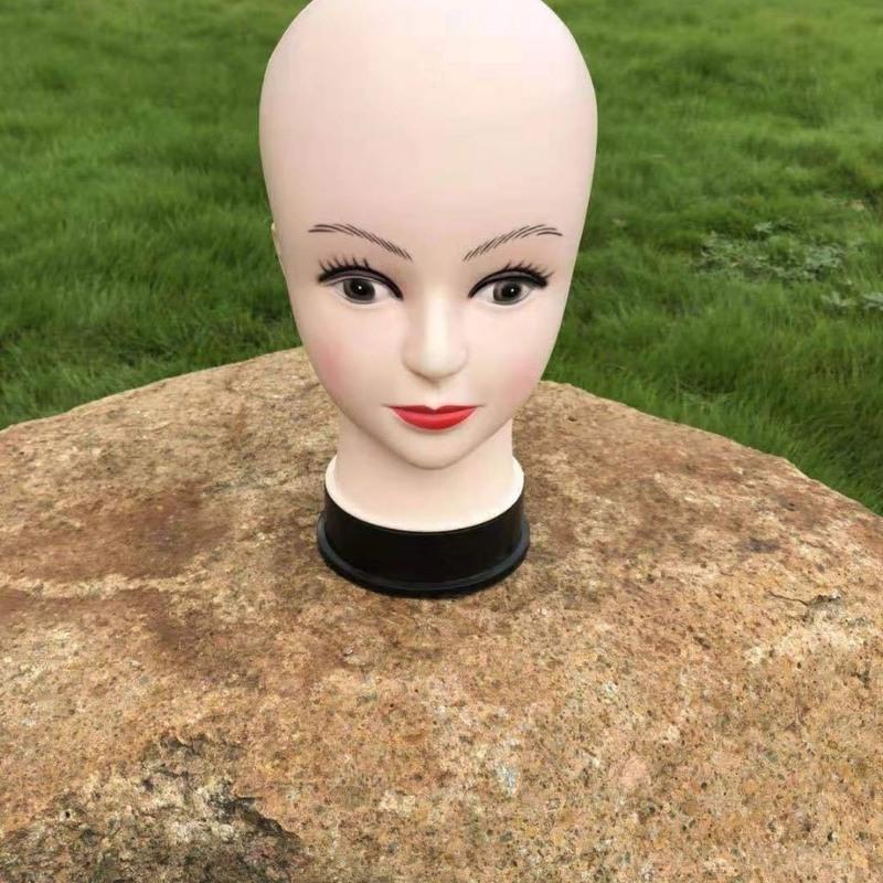 模特头道具女头模假发展示假发头模帽子头模模特头模女头模pe女头模