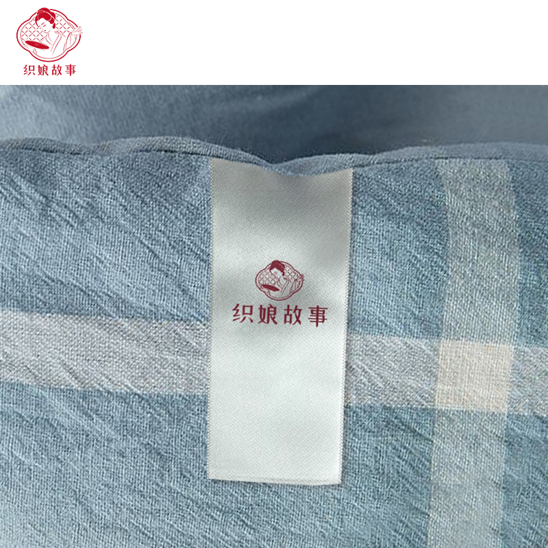 织娘故事 棉被 格子 200*230cm4斤/张高清大图