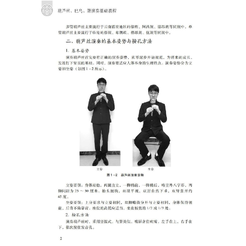 醉染图书葫芦丝、巴乌、箫演奏基础教程9787306072849高清大图