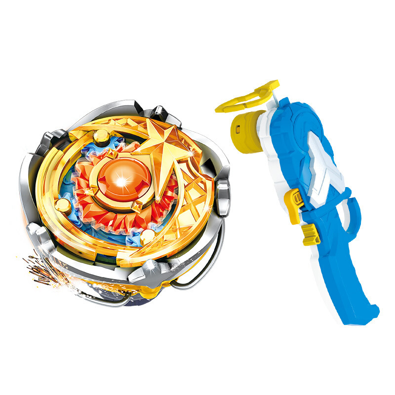 奥迪双钻飓风战魂5陀螺玩具套装强化版飓风战魂灼日星灵634503