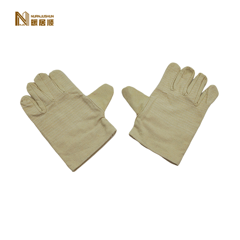 暖居顺 加厚耐磨帆布手套 NJS0044 双高清大图