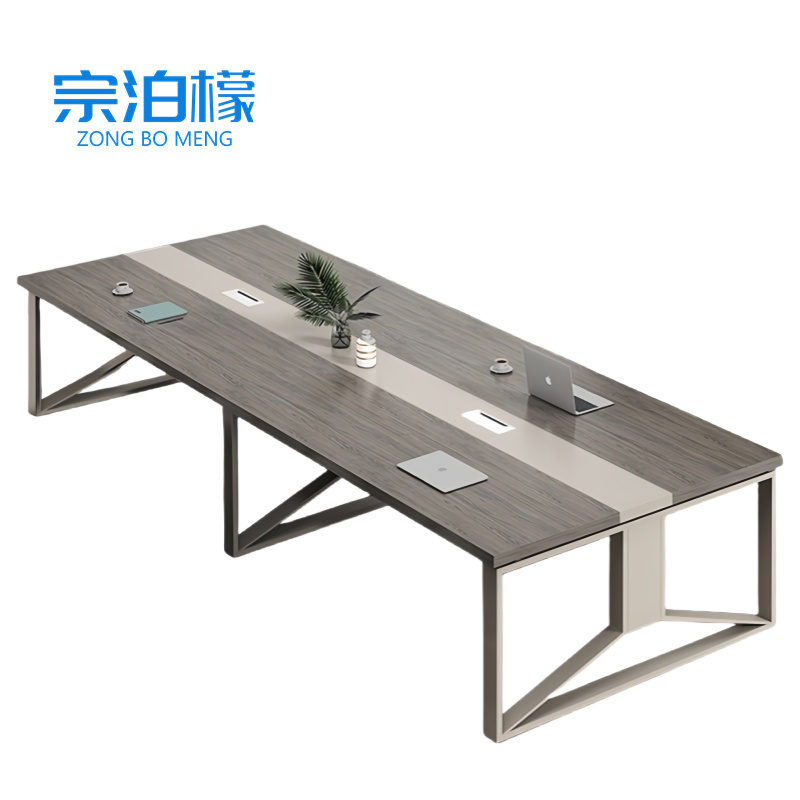 宗泊檬木质会议桌高清大图