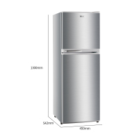 星星(XINGX) BCD-143EC 143升 双门冰箱 租房好搭档 小冰箱大容积储存更实惠