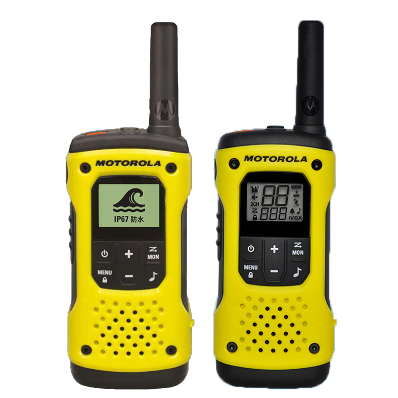 摩托罗拉(MOTOROLA)TALKABOUT T92 H2O公众对讲机 VOX免提 背光屏信道扫描 自定静噪 键盘锁高清大图