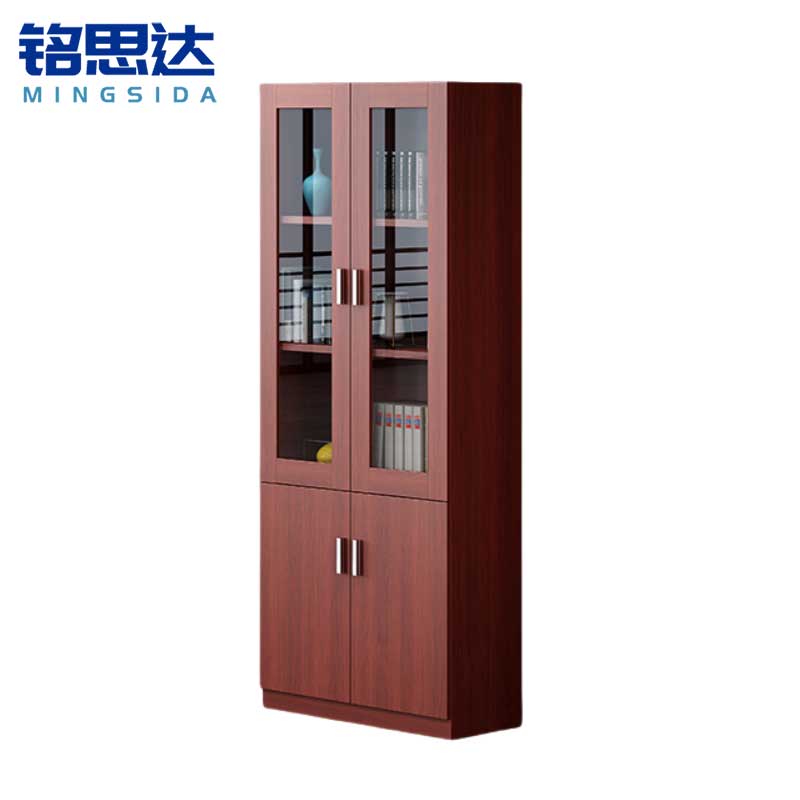 铭思达书柜二门台高清大图