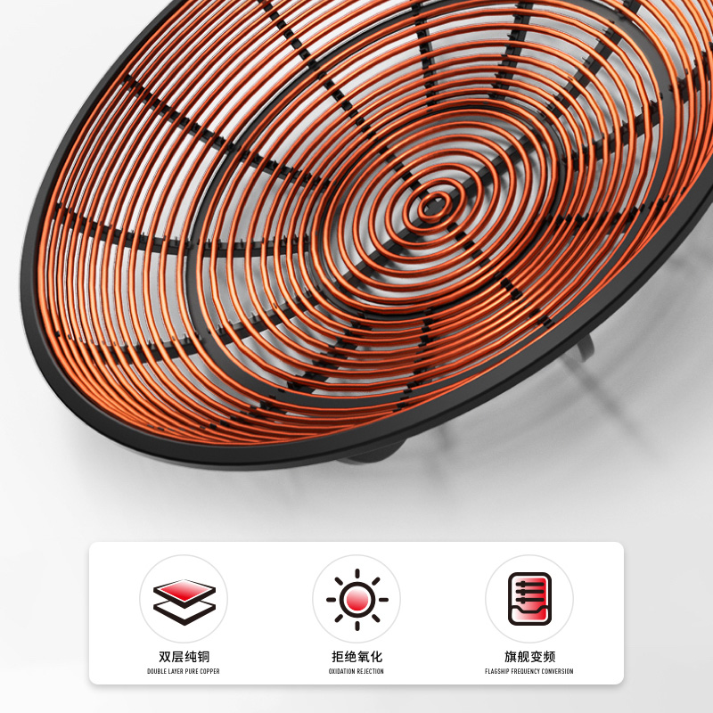 盛远商用电磁大锅灶加厚不锈钢机身 纯铜线圈 防水设计 智能机芯 60型高清大图