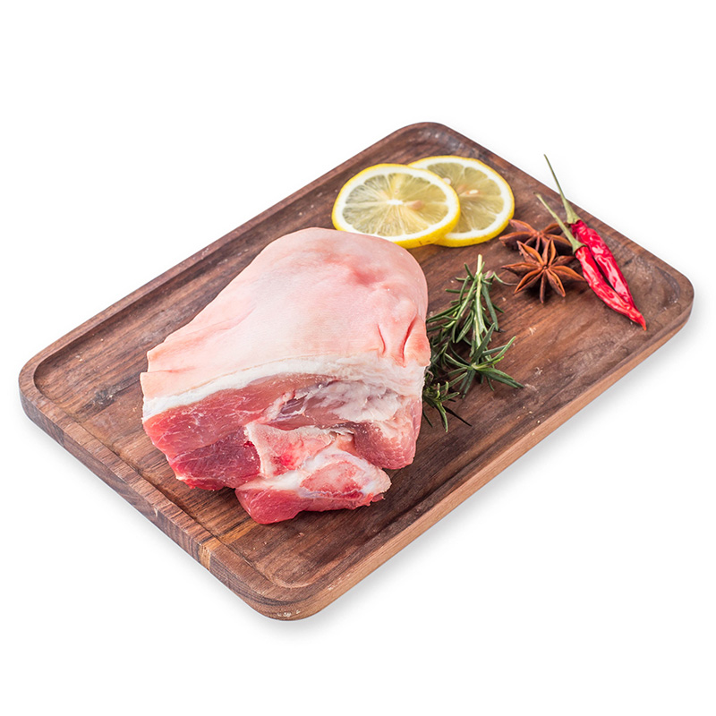 农场猪半蹄膀500g猪肉性价比高,营养丰富-苏宁易购