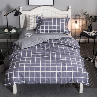 北极绒 全棉单人床上三件套 学生宿舍床单被套三件套单人1.2米床