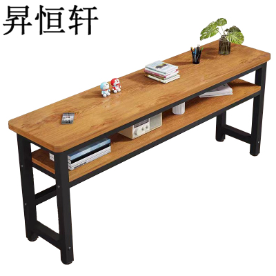 昇恒轩 电脑桌台式书桌长条桌窄桌卧室家用办公工作台电竞学习写字桌SHX-2436