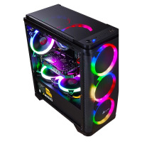 达客DAKE i5 9400F六核/华硕主板GTX1060独显 大型3D游戏吃鸡图形设计办公组装机台式电脑游戏电脑主机