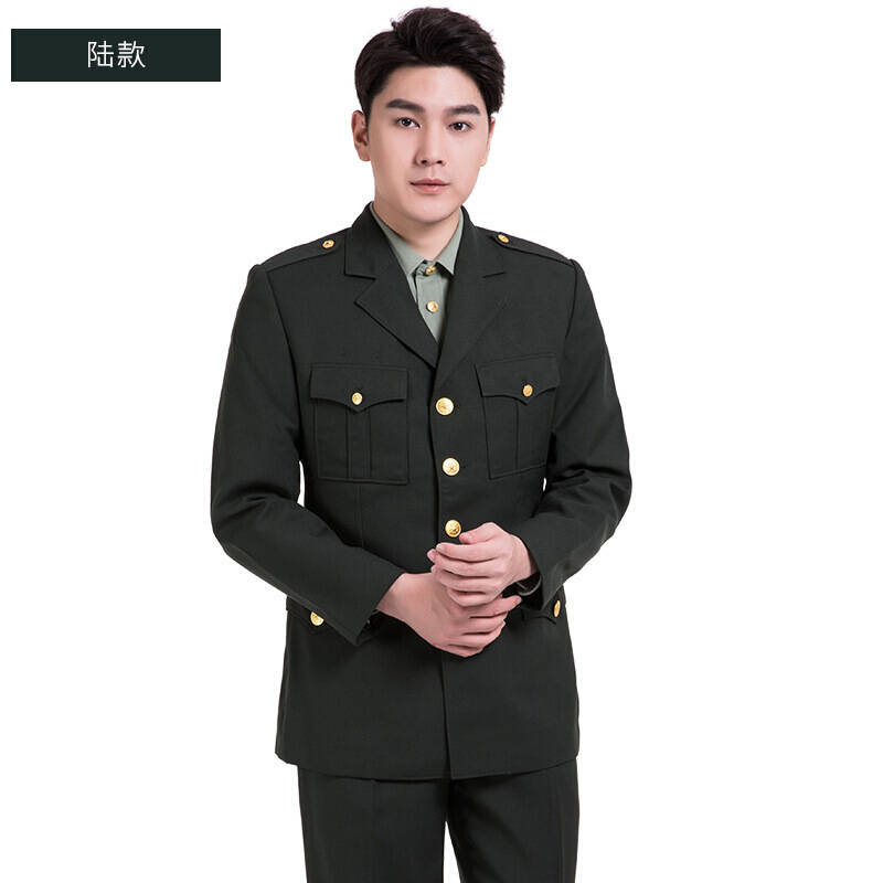 hoscene07式武警士兵干部春秋常服套装男女兵正装空军