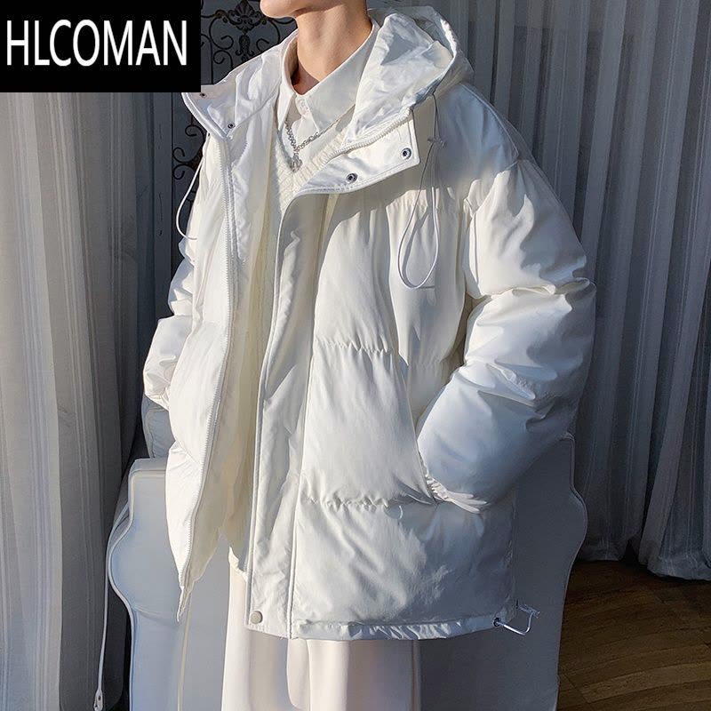 HLCOMAN棉衣男士冬季加厚棉袄潮流oversize羽绒棉服2024新款棉衣外套冬装图片
