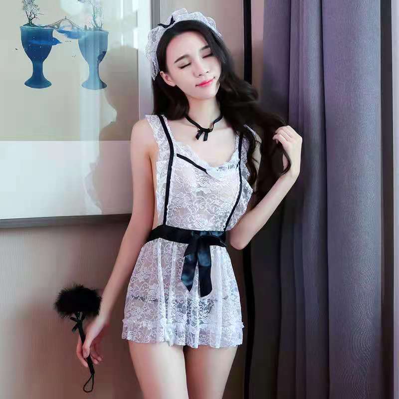 长夜漫漫情趣内衣女佣装裙子性感诱惑女仆套装可爱制服露围裙女式情趣睡衣夜店角色扮演双人调情成人用品