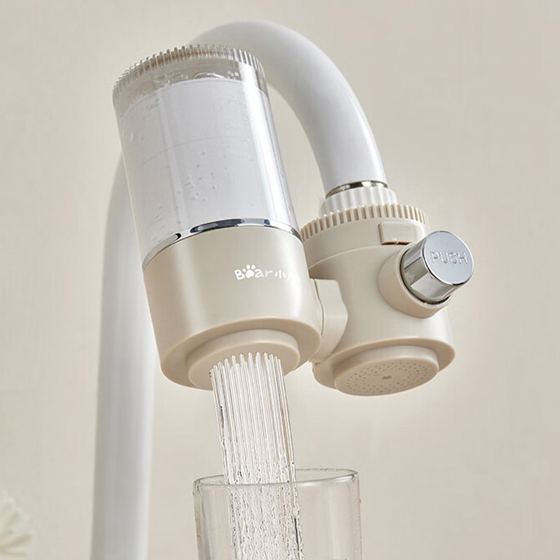 小熊净水器1机4芯自来水前置过滤器超滤龙头CX-E0218高清大图