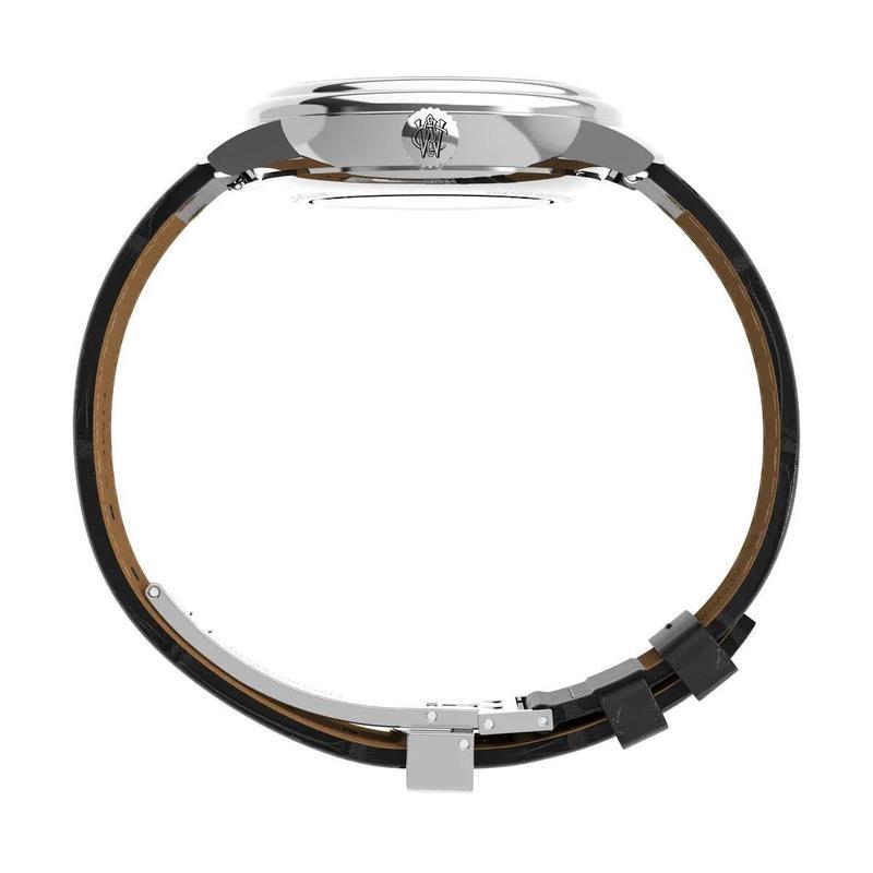 Timex/天美时复古机械风自动腕表黑盘橄榄绿NATO表带中性款