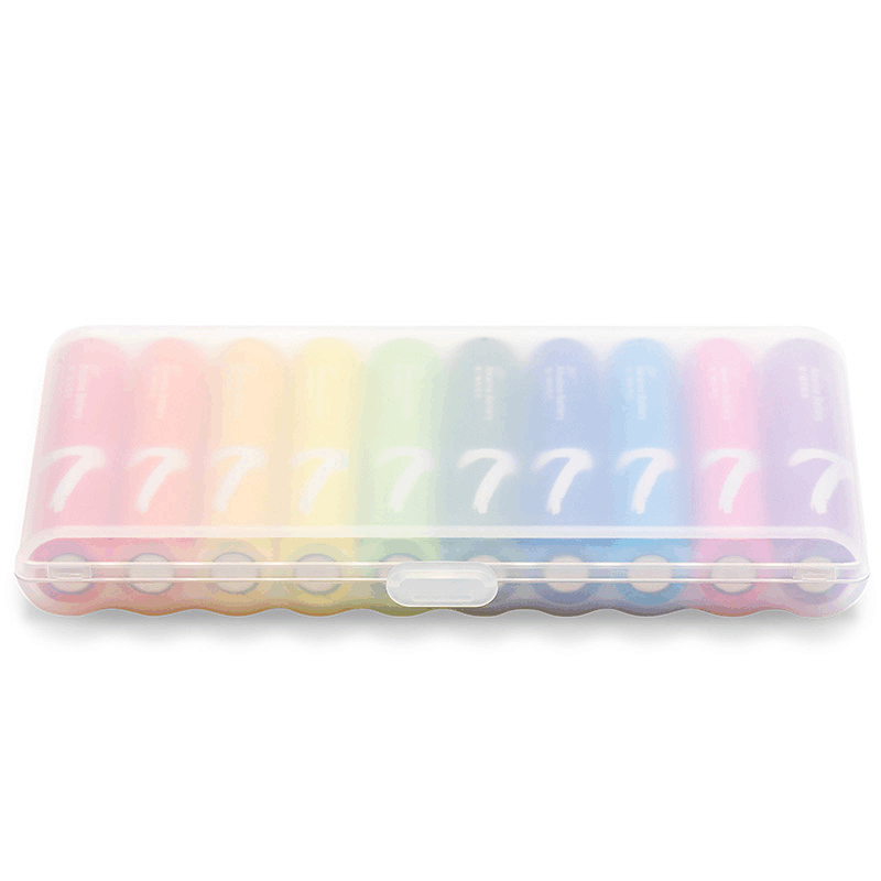 [官方旗舰店]小米彩虹7号电池10粒装碱性干电池家用遥控器玩具电池图片