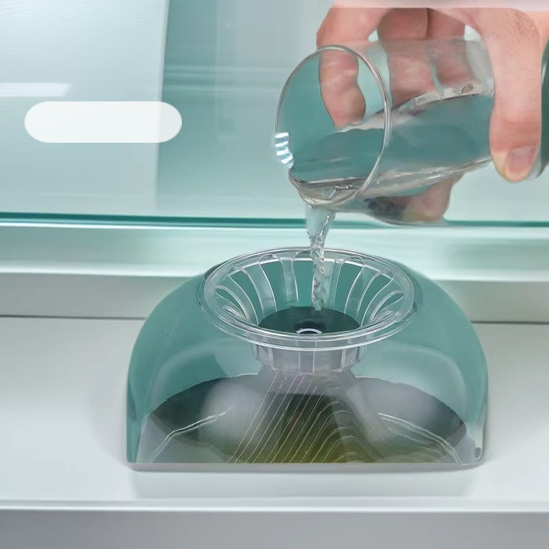 山水系列usb充电加湿器家用大雾量空气净化器迷你无线加湿器太极扇高清大图