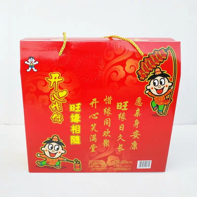 旺旺大礼包开心相伴零食组合礼盒小小酥牛奶糖金鼠年货大礼包