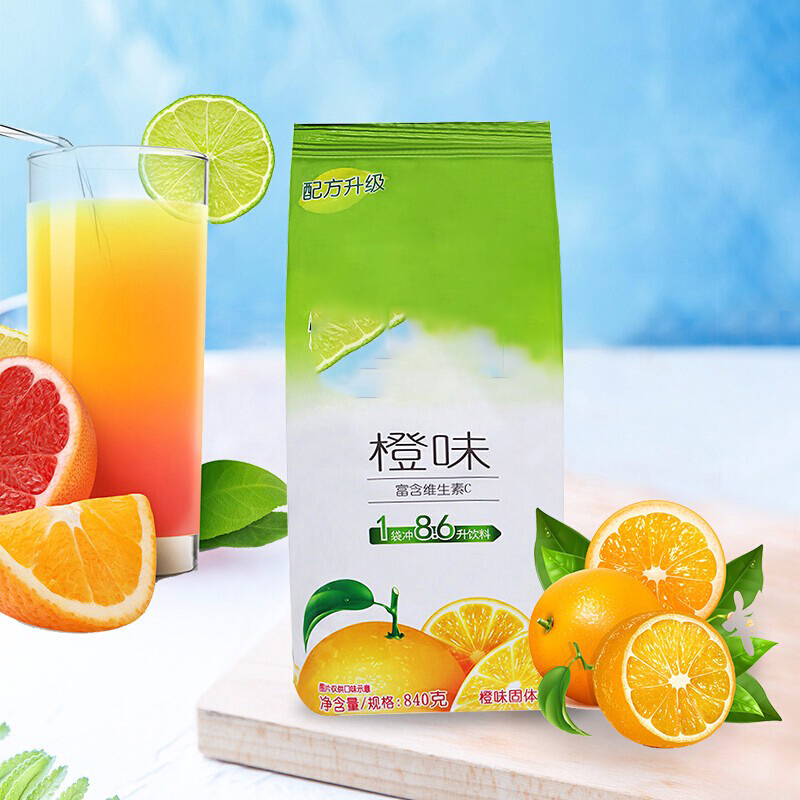 陇步昇 橙味橙汁 840克/包