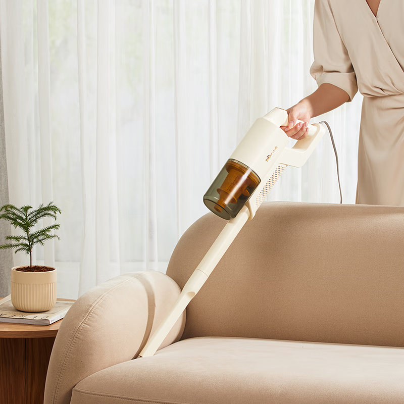 小熊吸尘器家用大吸力手持小型强力吸拖一体吸尘机除螨仪宠物猫毛配水箱 XCQ-E06F1-P02高清大图