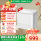 海尔双缸洗衣机XPB150-82E6 15kg大容量机械控顶开式塑料内桶